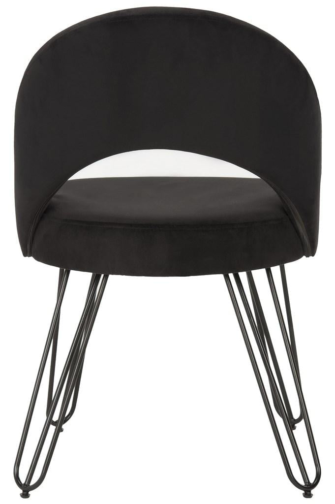 Safavieh Jora Velvet Retro Side Chair | Dining Chairs | Modishstore - 10