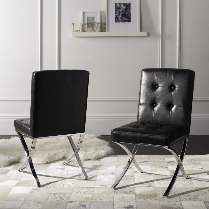 Safavieh Walsh Tufted Side Chair | Side Chairs |  Modishstore  - 2