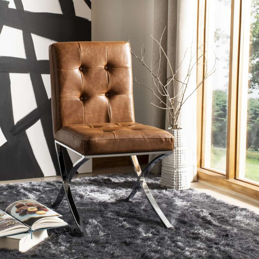 Safavieh Walsh Tufted Side Chair | Side Chairs | Modishstore - 9