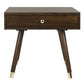 Safavieh Levinson Gold Cap End Table | End Tables | Modishstore - 1