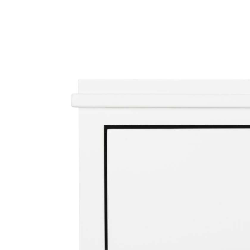 Safavieh Hannon 3 Drawer Contemporary Nightstand | Nightstands | Modishstore - 3