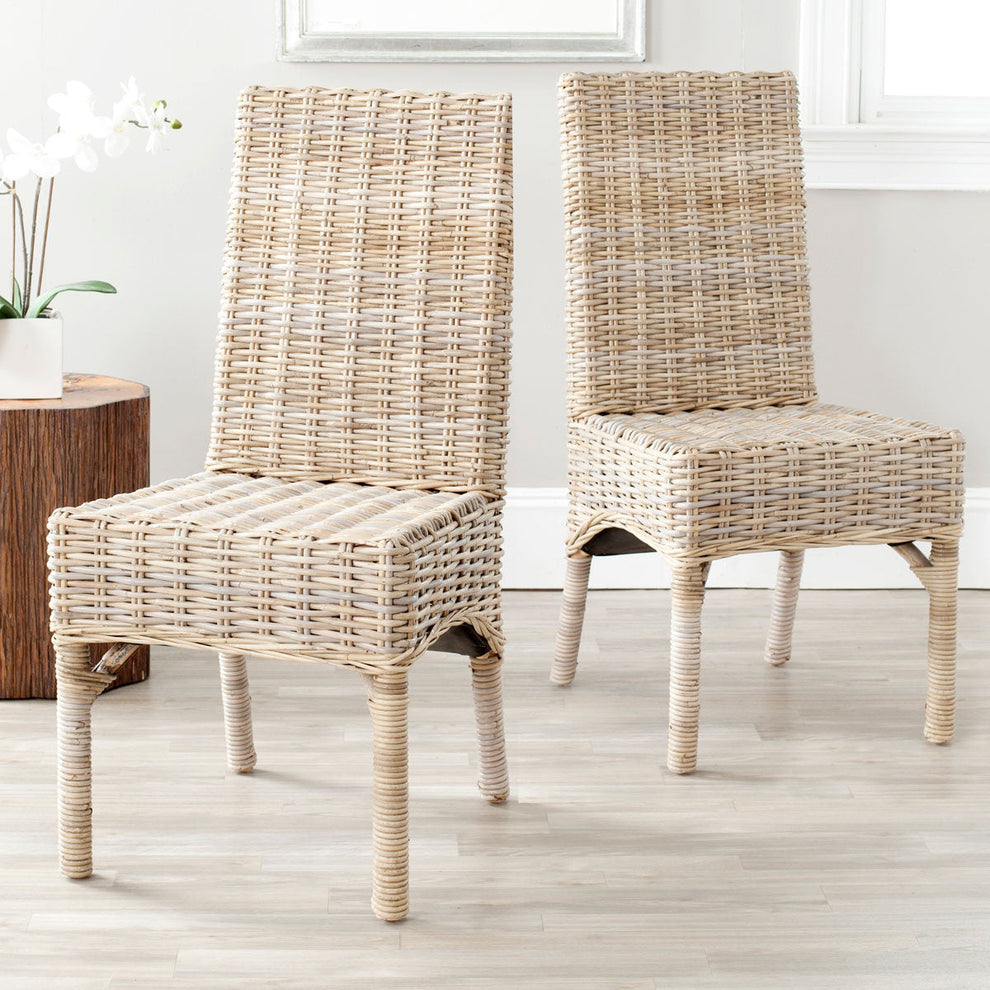 Safavieh Beacon Rattan Side Chair | Dining Chairs | Modishstore - 1