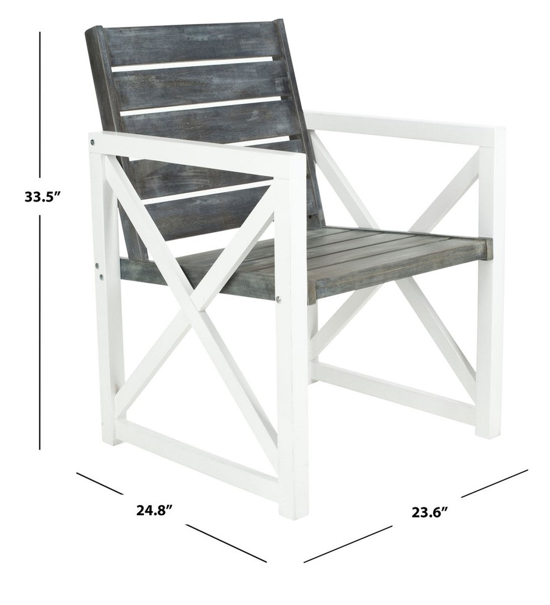 Safavieh Irina Armchair | Outdoor Chairs | Modishstore - 3