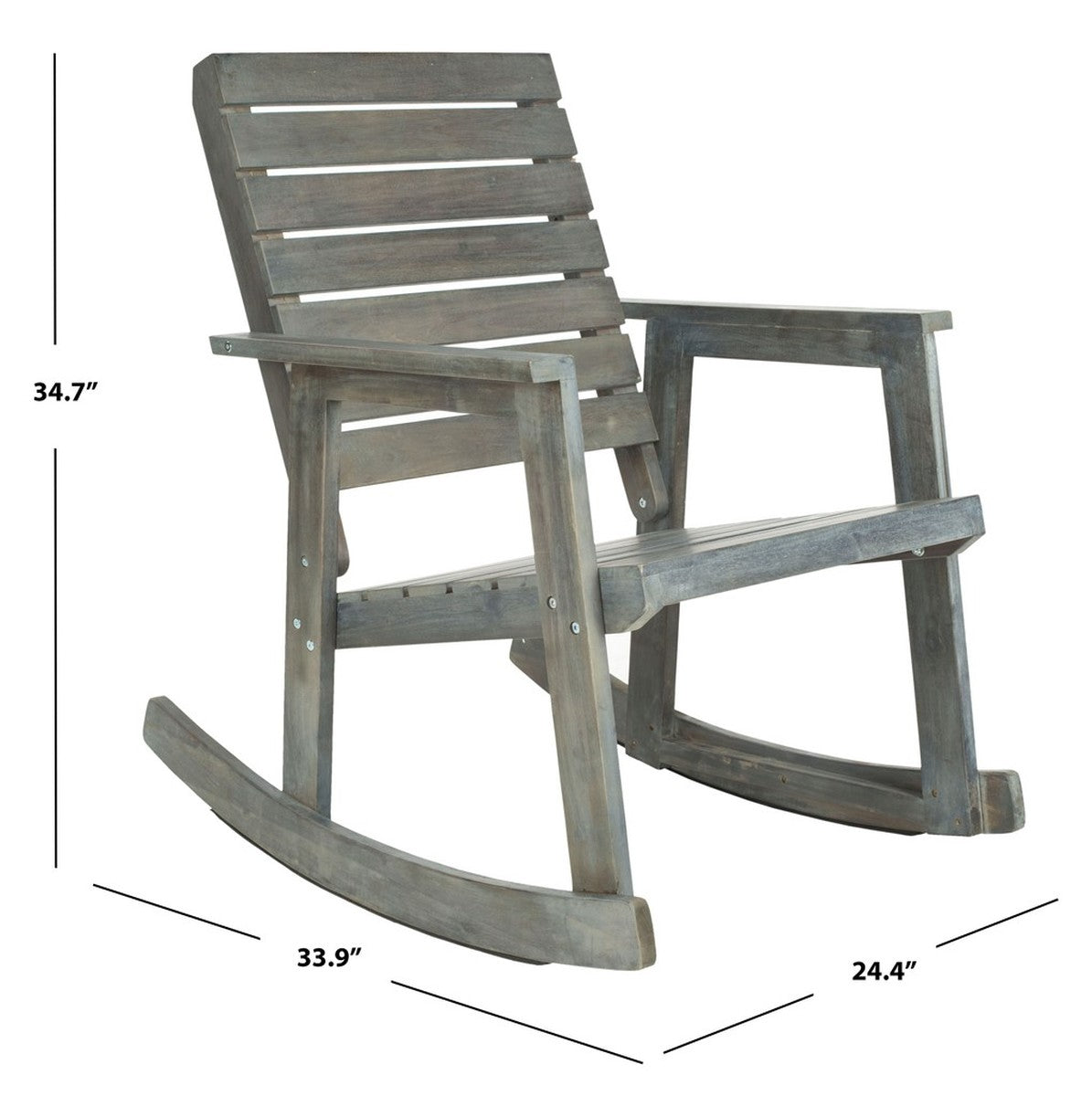 Safavieh Alexei Rocking Chair | Rocking Chairs |  Modishstore  - 3