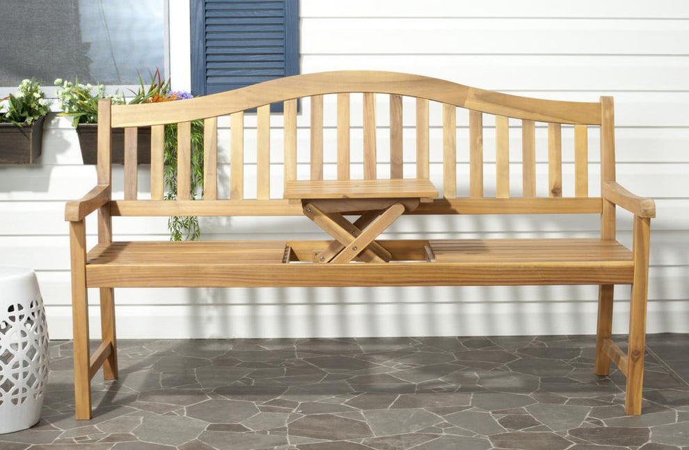 Safavieh Mischa Bench | Outdoor Stools & Benches |  Modishstore 