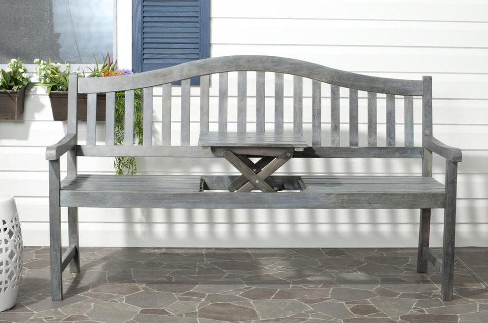 Safavieh Mischa Bench | Outdoor Stools & Benches |  Modishstore  - 6