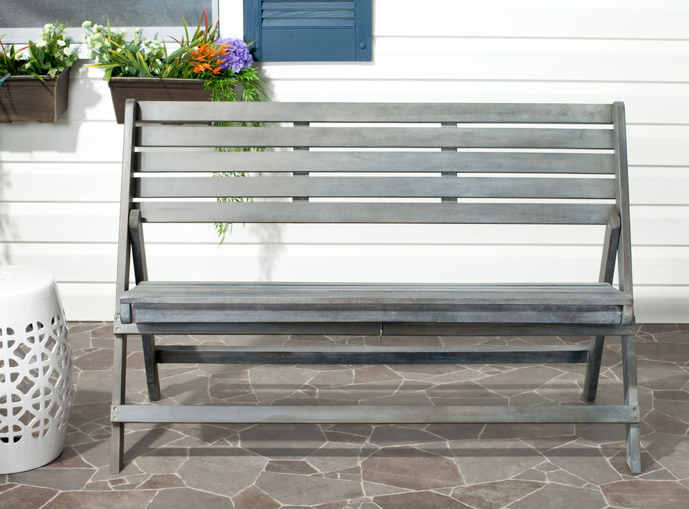 Safavieh Luca Folding Bench | Outdoor Stools & Benches | Modishstore - 6