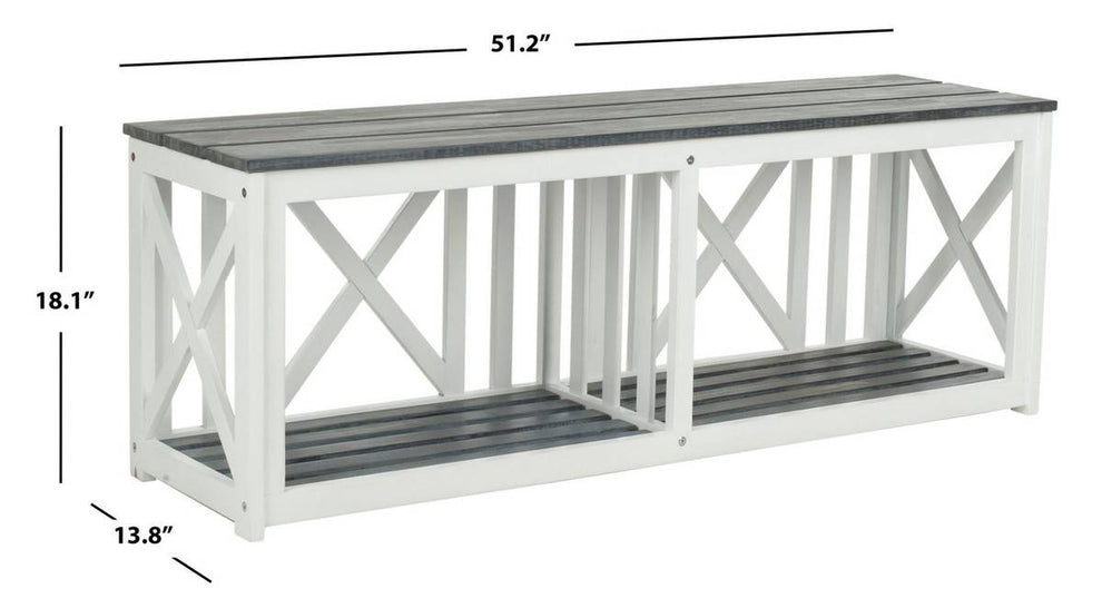 Safavieh Branco Bench | Outdoor Stools & Benches |  Modishstore  - 4