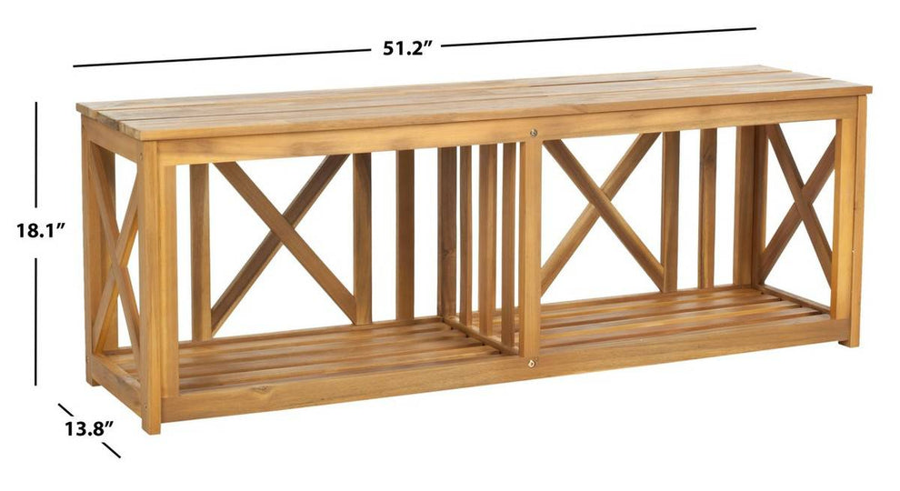 Safavieh Branco Bench | Outdoor Stools & Benches |  Modishstore  - 10