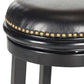 Safavieh Biagio Swivel Bar Stool - Black | Bar Stools | Modishstore - 2