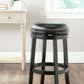 Safavieh Biagio Swivel Bar Stool - Black | Bar Stools | Modishstore
