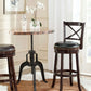 Safavieh Butler Swivel Bar Stool - Cappuccino | Bar Stools | Modishstore - 2