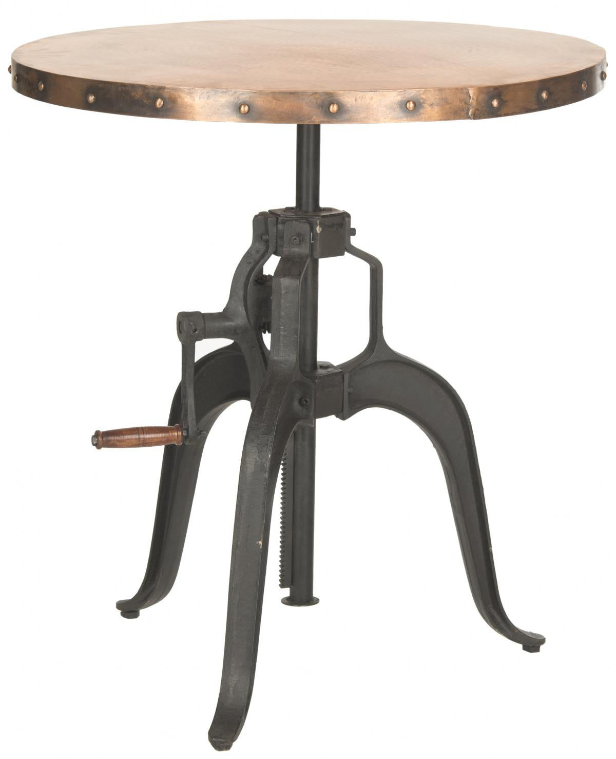 Safavieh Nesta Crank Table | Bar Stools | Modishstore - 3
