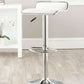 Safavieh Chaunda Swivel Bar Stool - White | Bar Stools | Modishstore - 2