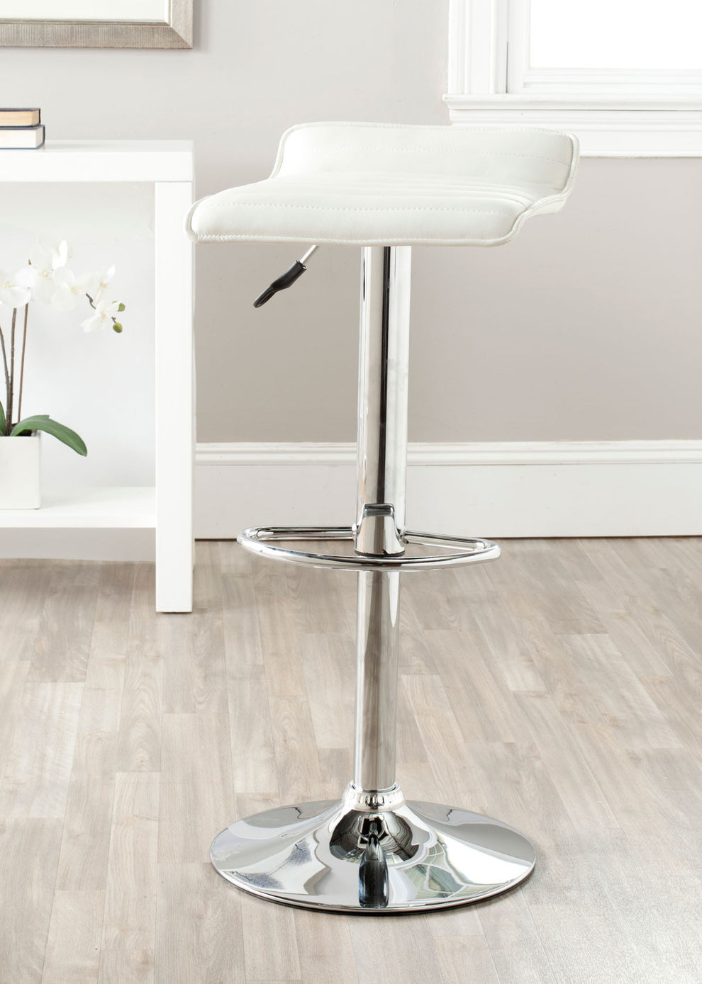 Safavieh Kemonti Swivel Barstool | Bar Stools | Modishstore - 2