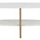 Safavieh Woodruff Oval Coffee Table | Coffee Tables | Modishstore - 1