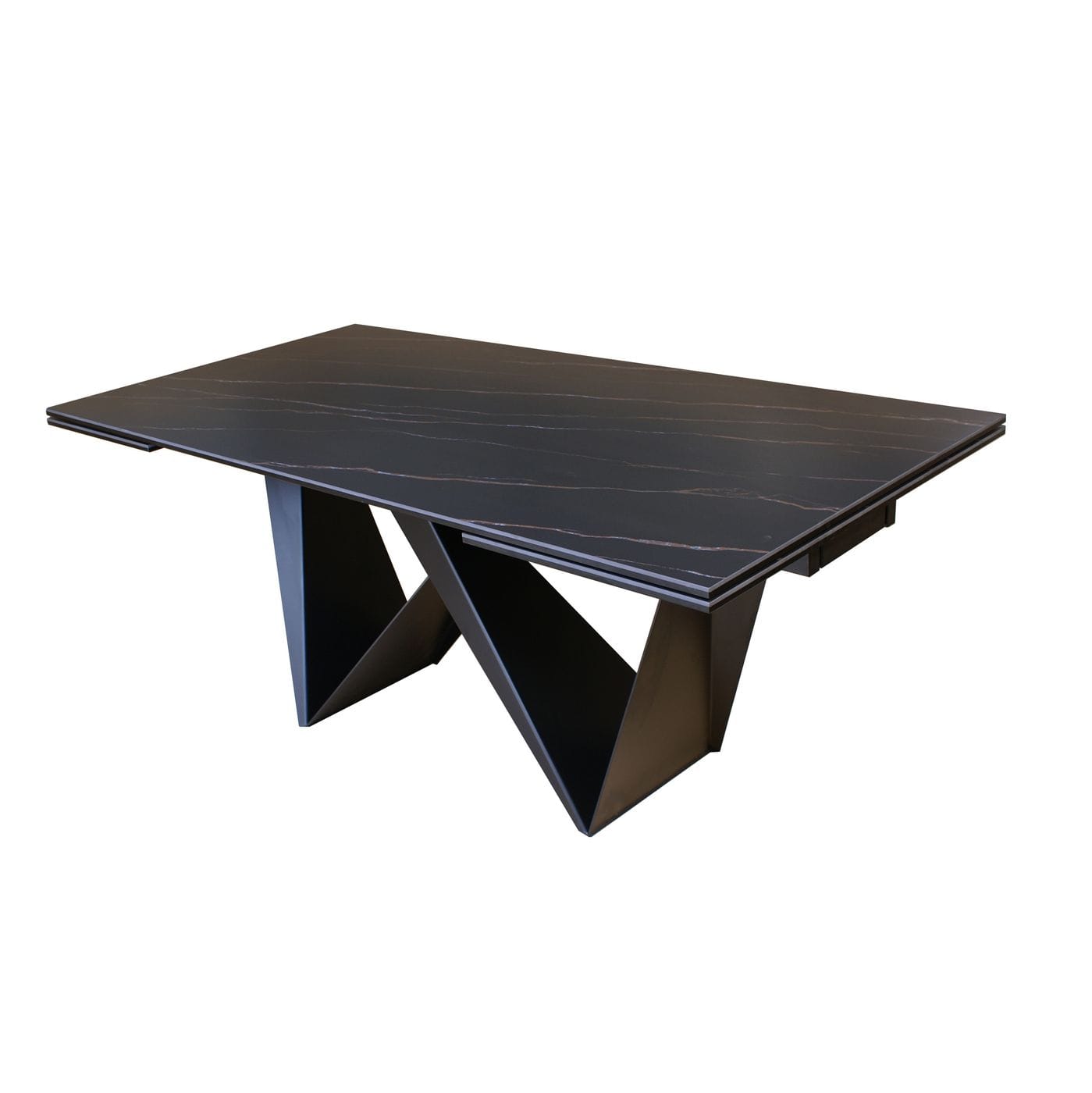 Modrest Fritz - Modern Black Ceramic Dining Table | Dining Tables | Modishstore - 3