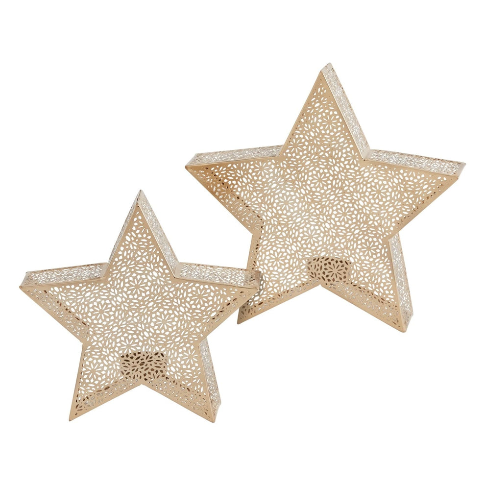Glimmer Tea Light Holder Set Of 4 By Accent Decor | Candle Holders | Modishstore - 5