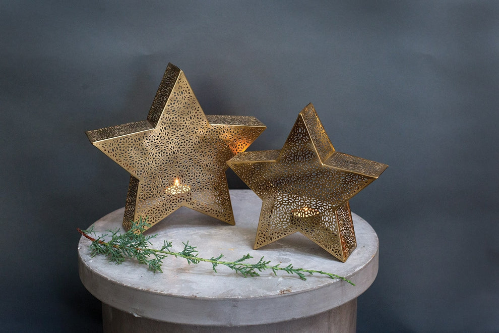 Glimmer Tea Light Holder Set Of 4 By Accent Decor | Candle Holders | Modishstore - 4