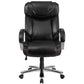Hercules Series Big & Tall 500 Lb. Rated Black Leathersoft Executive Swivel Ergonomic Office Chair With Extra Wide Seat By Flash Furniture | Office Chairs | Modishstore - 4