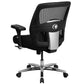 Hercules Series 24/7 Intensive Use Big & Tall 500 Lb. Rated Black Mesh Executive Ergonomic Office Chair With Ratchet Back By Flash Furniture | Office Chairs | Modishstore - 3
