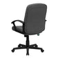 Mid-Back Gray Fabric Executive Swivel Office Chair With Nylon Arms By Flash Furniture | Office Chairs | Modishstore - 3