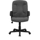 Mid-Back Gray Fabric Executive Swivel Office Chair With Nylon Arms By Flash Furniture | Office Chairs | Modishstore - 4