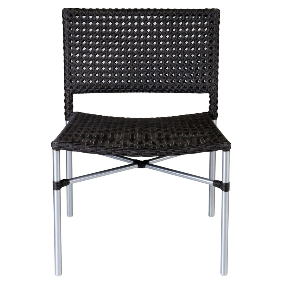 Dylis Synthetic Fiber Dining Chair/Stackable-Outdoor by Jeffan | Outdoor Chairs | Modishstore - 2