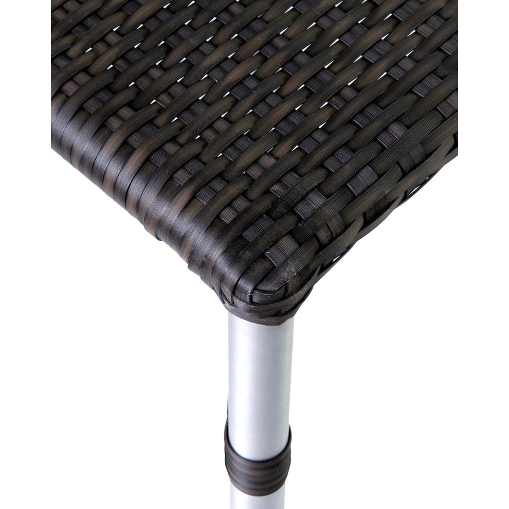 Dylis Synthetic Fiber Dining Chair/Stackable-Outdoor by Jeffan | Outdoor Chairs | Modishstore - 5