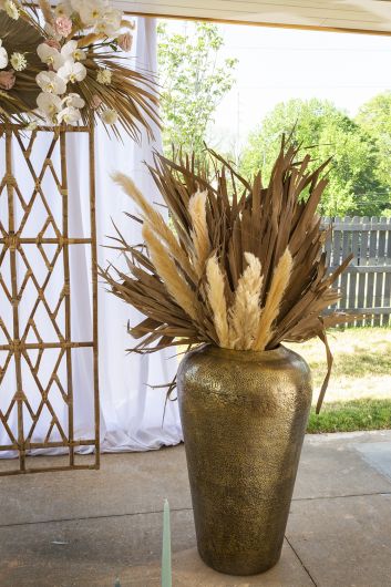 Granville Bronze Metal Large Planter By Accent Decor -2 sizes | Planters, Troughs & Cachepots | Modishstore - 1
