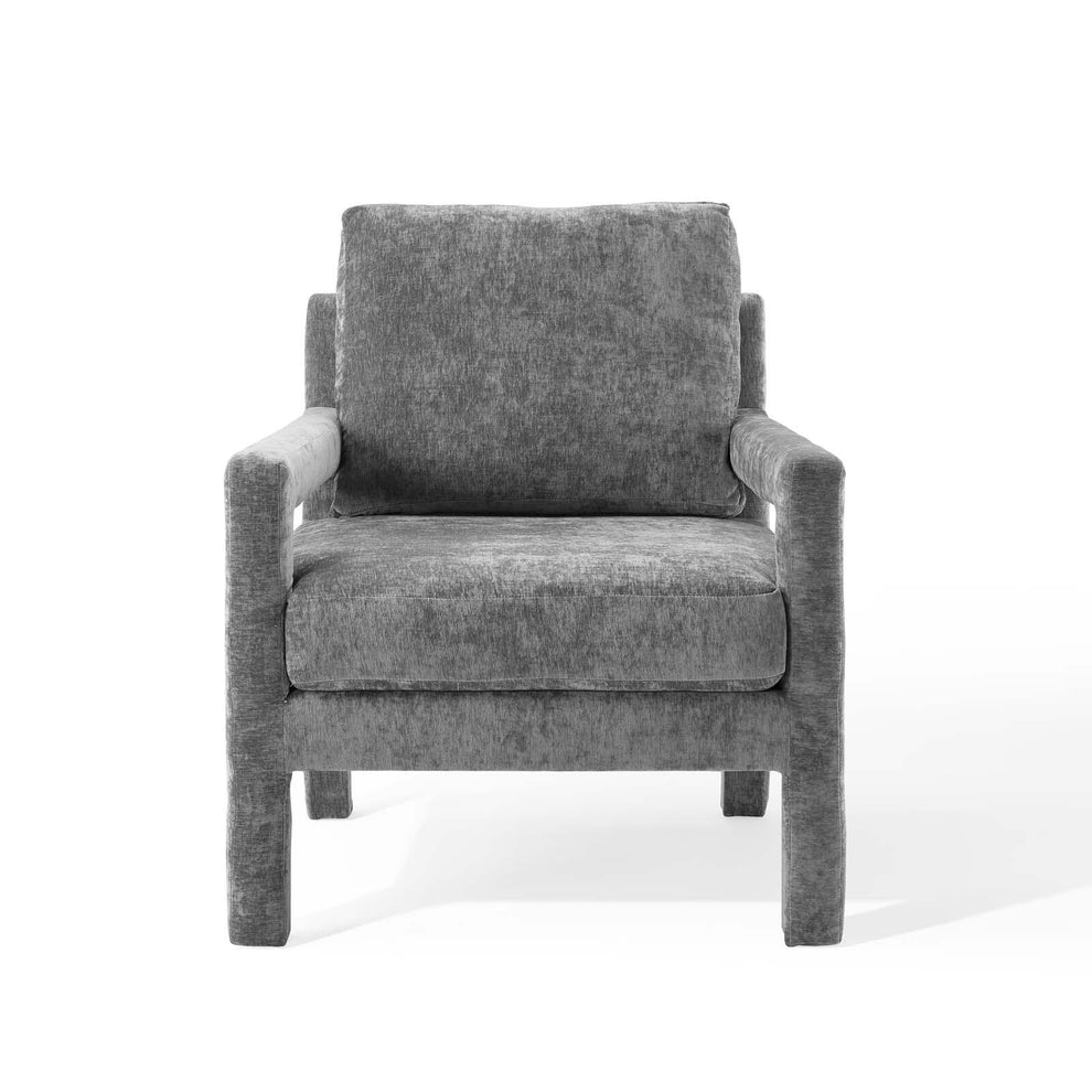Modway Rehearse Performance Velvet Armchair - EEI-4133 | Armchairs | Modishstore - 3