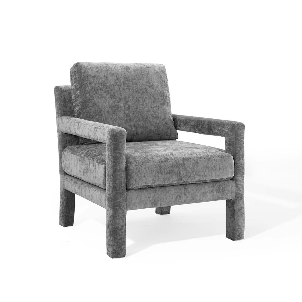 Modway Rehearse Performance Velvet Armchair - EEI-4133 | Armchairs | Modishstore - 6