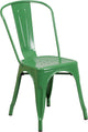Flash Furniture Metal Indoor-Outdoor Stackable Chair | Outdoor Chairs | Modishstore-6