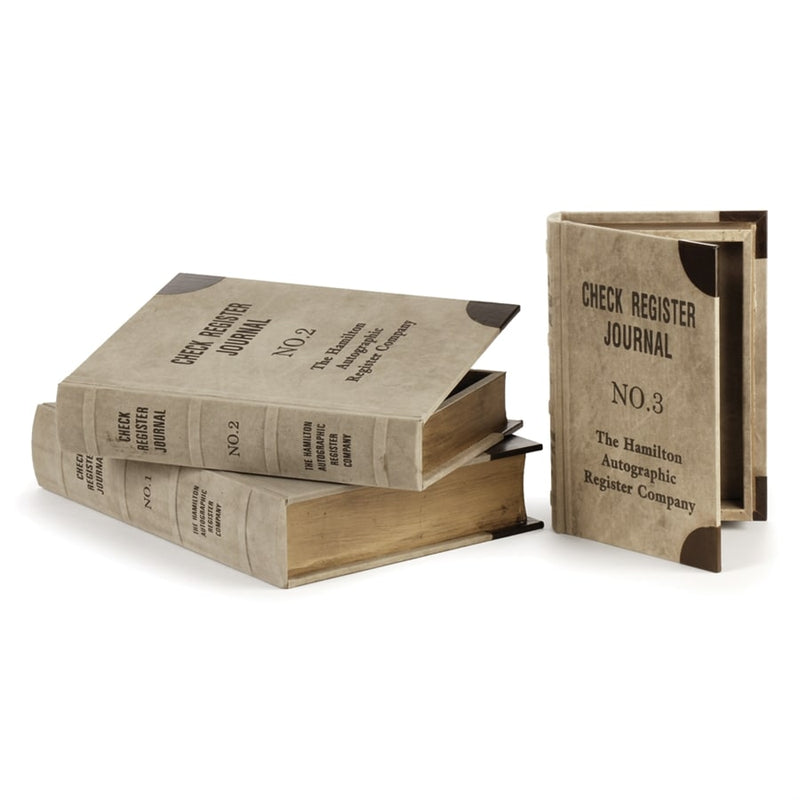 ST. Germain Journal Boxes, Set of 3 By Napa Home and Garden | Bookcases | Modishstore