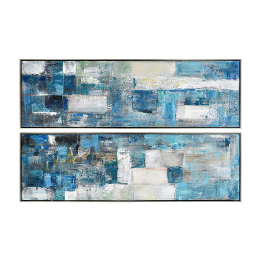 Blue Apparent Framed Wall Art - Set of 2 ELK Home | Wall Art | Modishstore