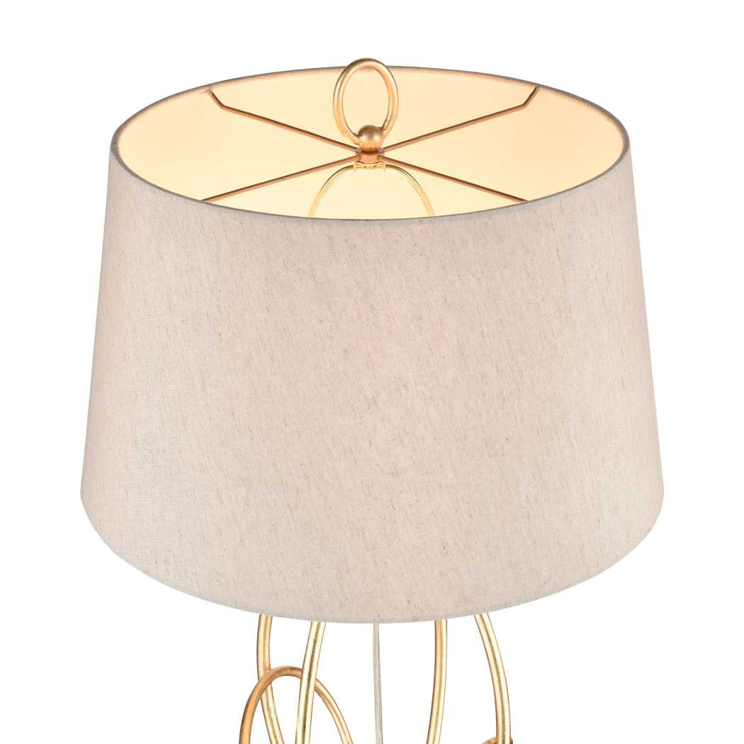 Morely 63'' High 1-Light Floor Lamp - Gold Leaf By ELK |Floor Lamps |Modishstore - 3