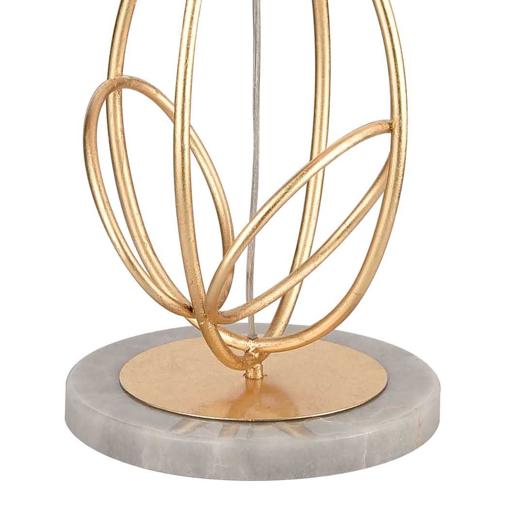 Morely 63'' High 1-Light Floor Lamp - Gold Leaf By ELK |Floor Lamps |Modishstore - 4