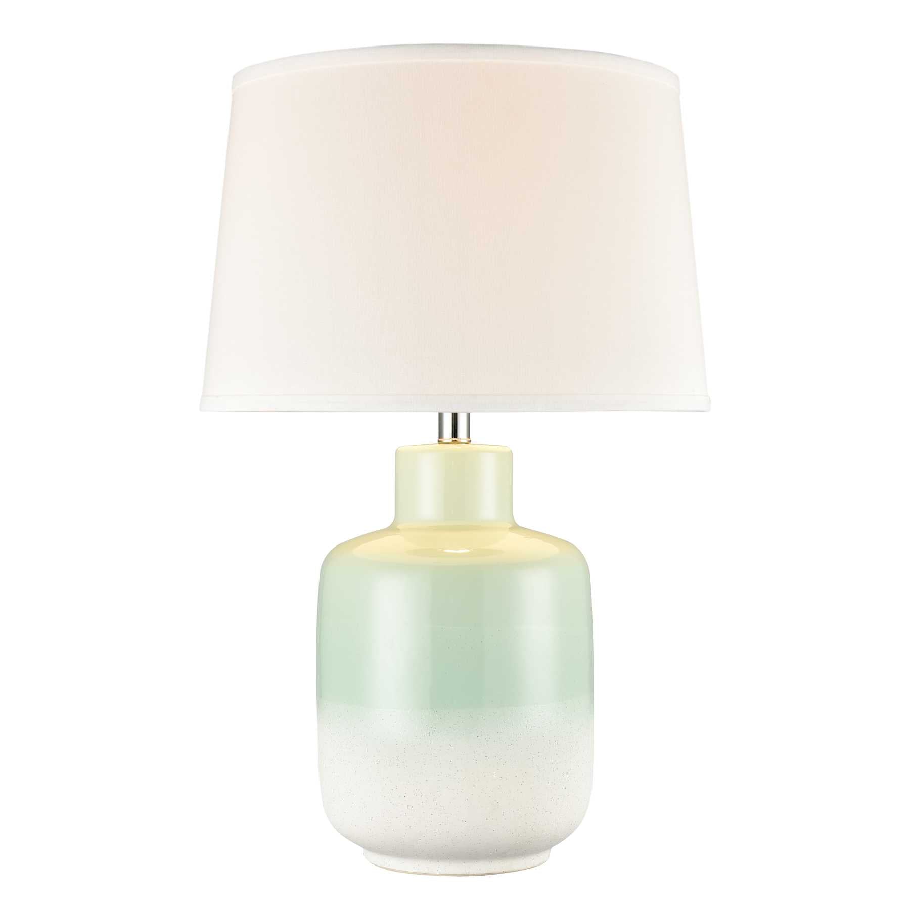 Aubrey Park 25'' High 1-Light Table Lamp - Mint By ELK |Table Lamps |Modishstore 