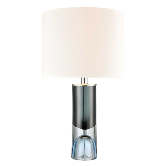 Otho 24'' High 1-Light Table Lamp - Navy By ELK |Table Lamps |Modishstore 