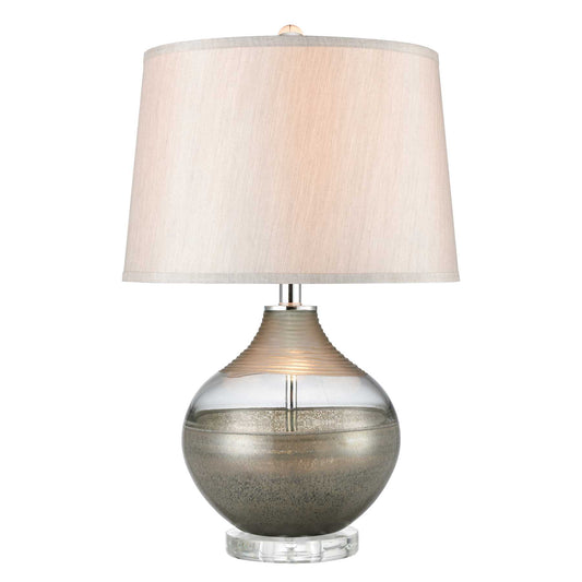 Vetranio 24'' High 1-Light Table Lamp - Taupe By ELK |Table Lamps |Modishstore 