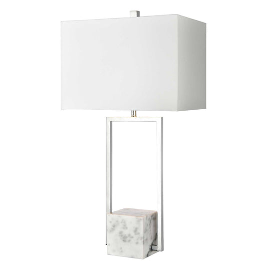 Dunstan Mews 31'' High 1-Light Table Lamp - Chrome By ELK |Table Lamps |Modishstore 