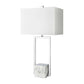 Dunstan Mews 31'' High 1-Light Table Lamp - Chrome By ELK |Table Lamps |Modishstore - 4