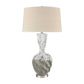 Bartlet Fields 34'' High 1-Light Table Lamp - White By ELK |Table Lamps |Modishstore - 2