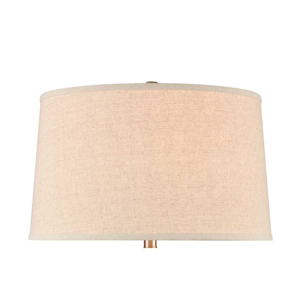 Bartlet Fields 34'' High 1-Light Table Lamp - White By ELK |Table Lamps |Modishstore - 3
