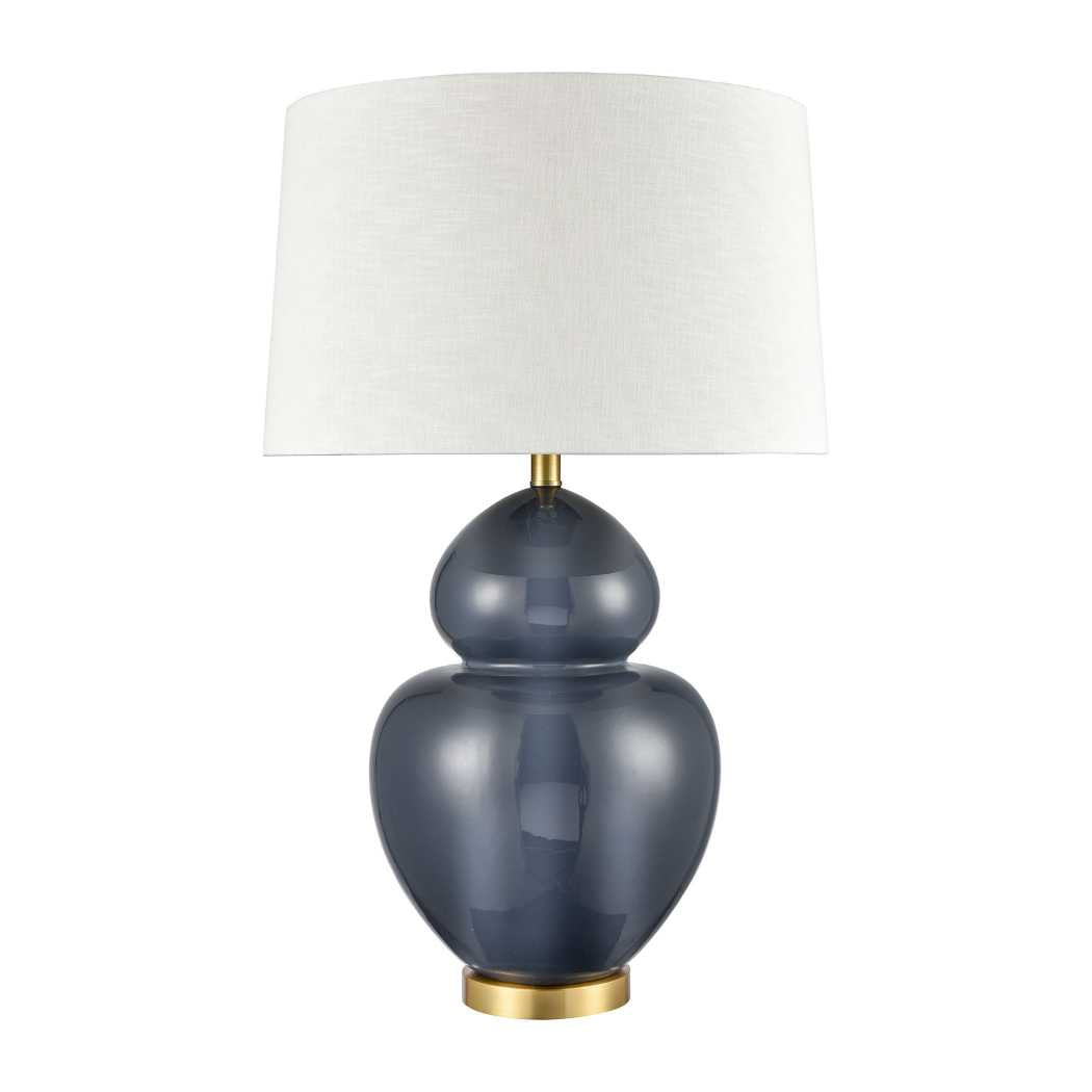 Perry 30'' High 1-Light Table Lamp - Blue By ELK |Table Lamps |Modishstore - 2