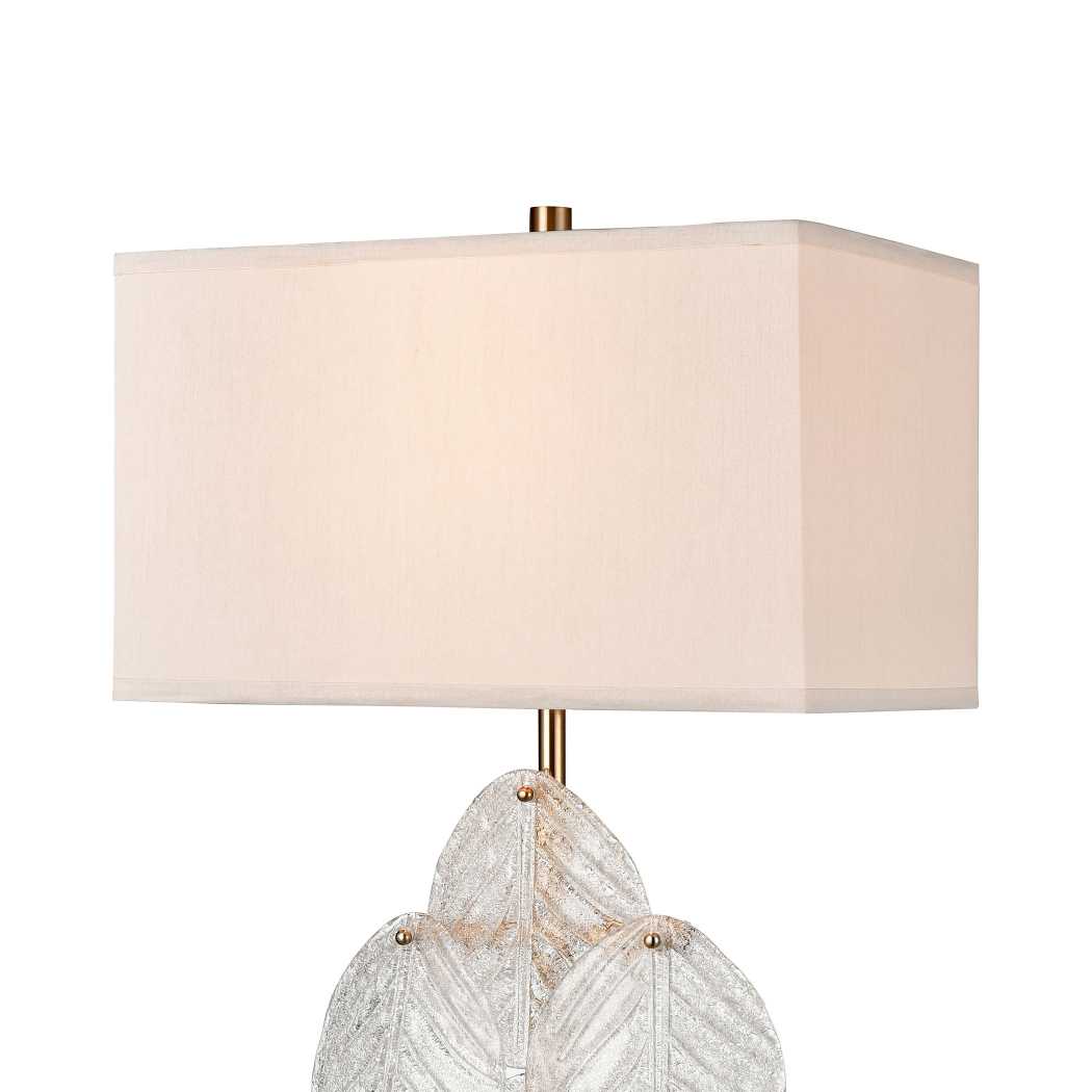 Glade 30'' High 1-Light Table Lamp - Satin Brass By ELK |Table Lamps |Modishstore - 2