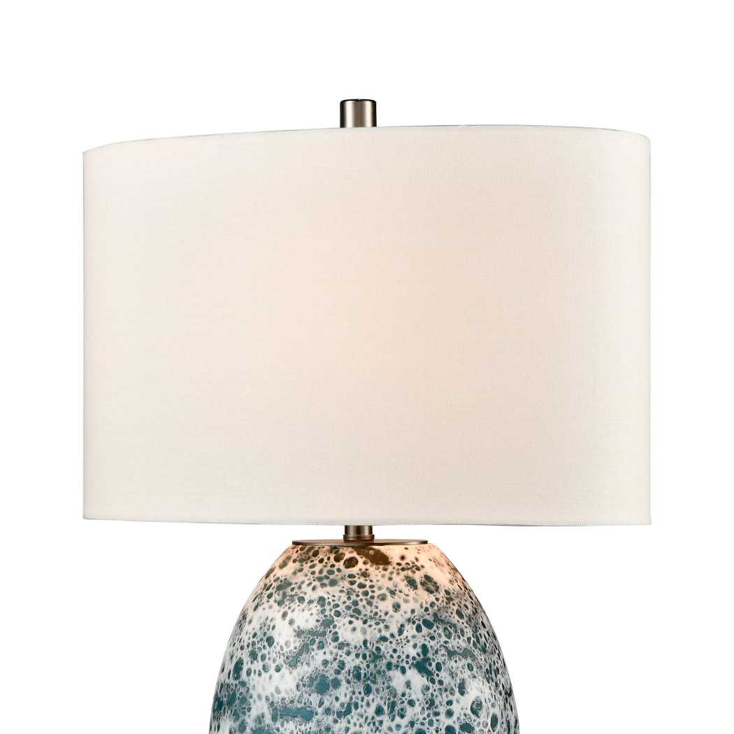 Offshore 22'' High 1-Light Table Lamp - Blue By ELK |Table Lamps |Modishstore - 3