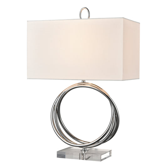 Eero 24'' High 1-Light Table Lamp - Chrome By ELK