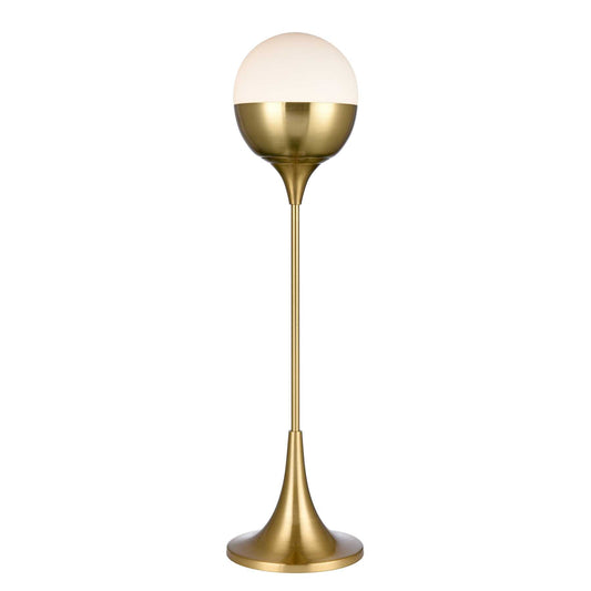 Robin Avenue 30'' High 1-Light Table Lamp - Satin Gold By ELK |Table Lamps |Modishstore 