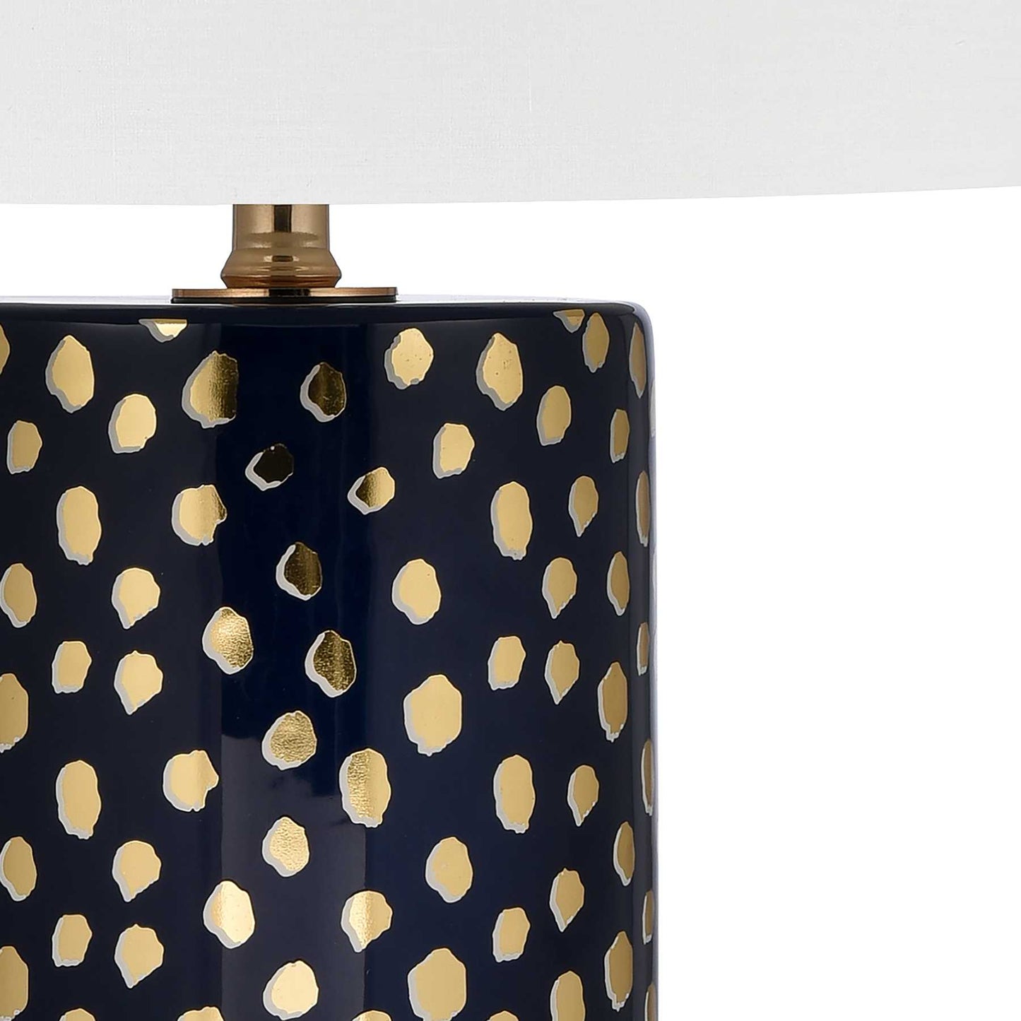 Signe 26'' High 1-Light Table Lamp - Navy By ELK |Table Lamps |Modishstore - 3